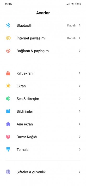 ekrana slayt resim koyma kilit ekrani