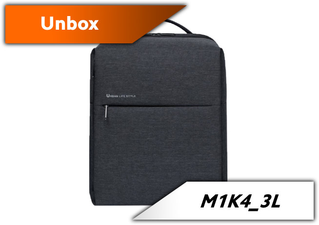 [Unbox] sauvage du Xiaomi Mi City Backpack #MiStyle