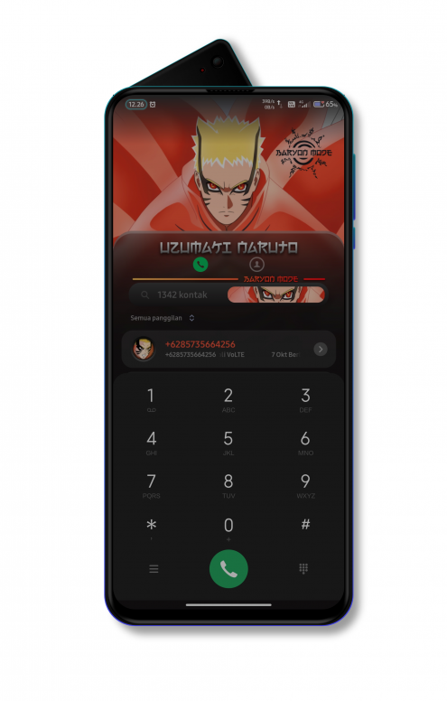 Tema Naruto Baryon Mode V12  By. Agung Graphics