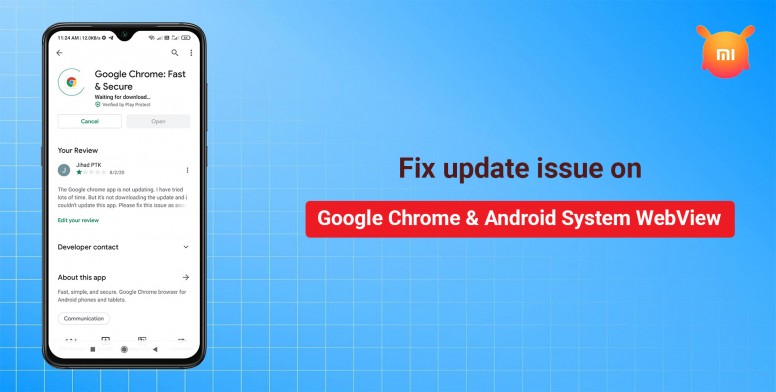 updating chrome on android