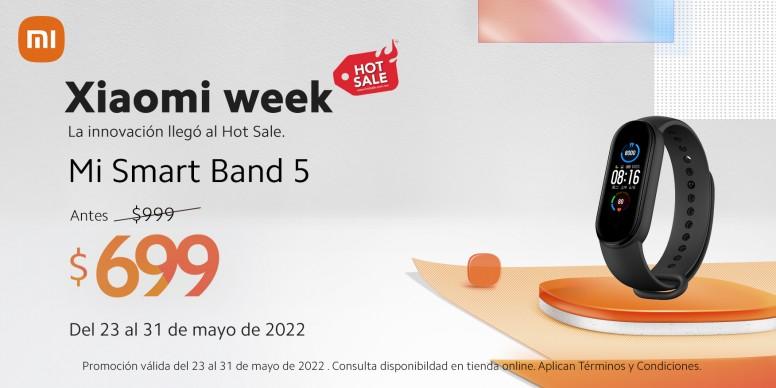 Inicia el Hot Sale con Xiaomi ¡Llévate tus wearables favoritos al mejor precio!