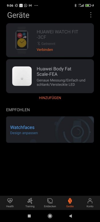 HUAWEI Watch Fit 4 GB ROM Graphite Black kaufen | Telekom Zubehörshop