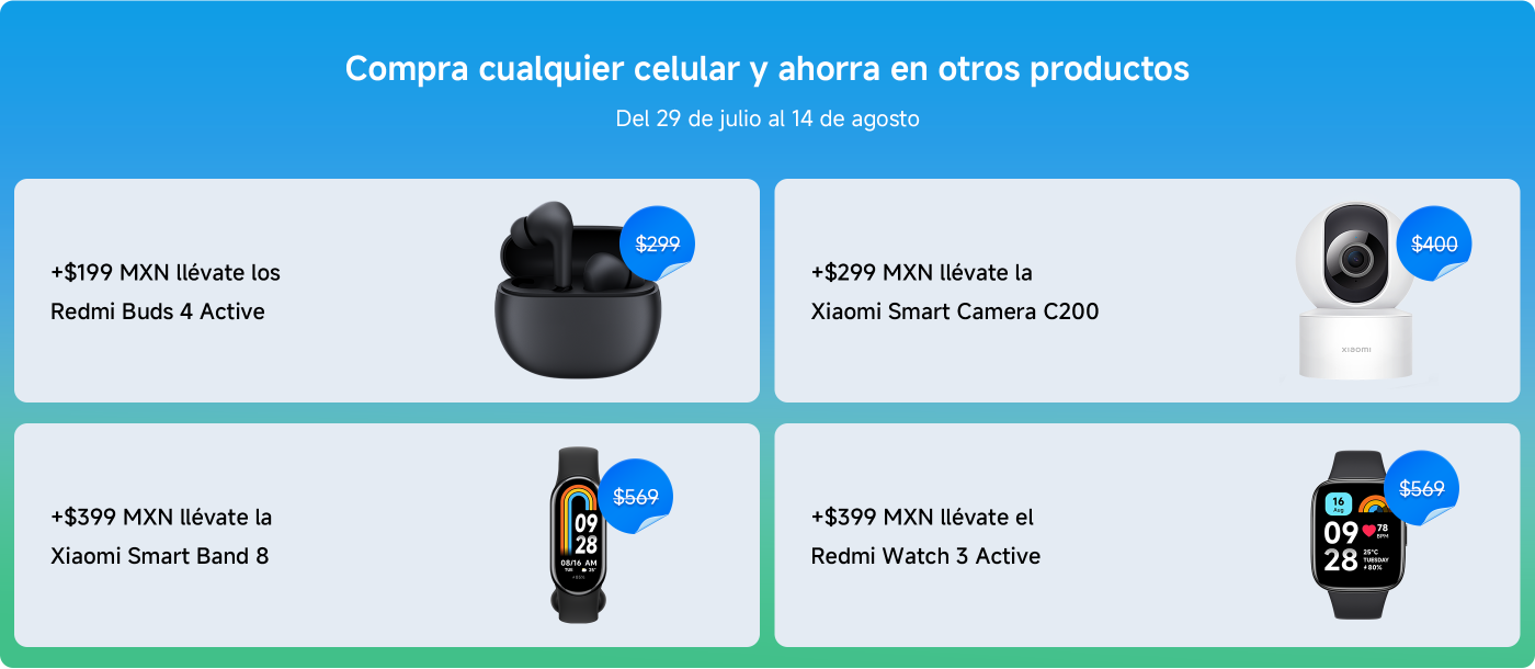 Compra cualquier celular y ahorra en otros productos