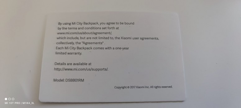 [Unbox] sauvage du Xiaomi Mi City Backpack #MiStyle