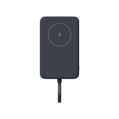 Xiaomi 磁吸自帶線行動電源 10000 33W 深灰色