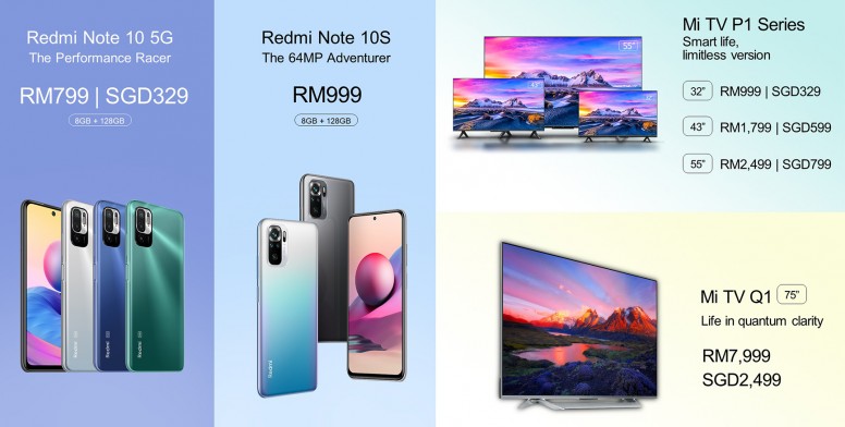 Icymi Xiaomi Online Launch Recap Redmi Note 10 5g Redmi Note 10s And First Mi Tv In Malaysia Kopitiam Chat Mi Community Xiaomi