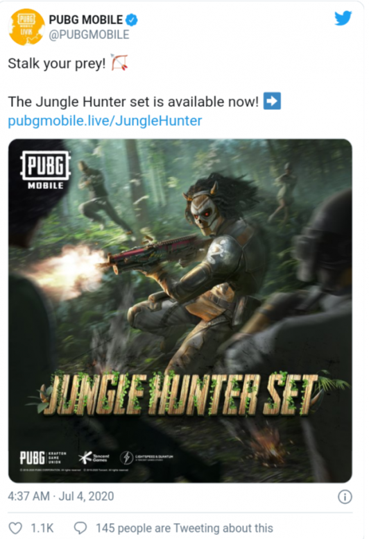 Pubg Mobile Adds A New Jungle Hunter Set Tech Xiaomi Community Xiaomi