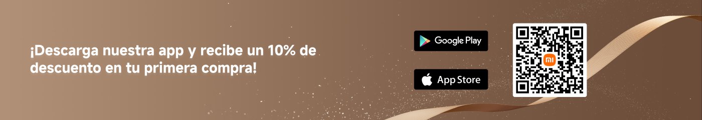 ¡Descarga nuestra app y recibe un 10% de descuento en tu primera compra! 下面有二维码，以及Google Play和App Store的下载链接。