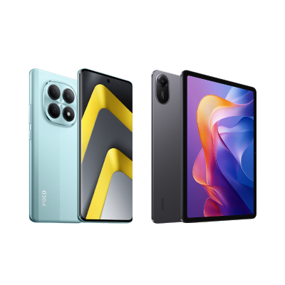 POCO M8 5G（8 GB + 256 GB）+REDMI Pad 2（4 GB + 128 GB）