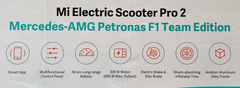 #Unboxing Mi Electric Scooter Pro 2 Mercedes-AMG-Petronas F1 Edition