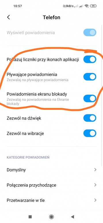 Dlaczego nie wyświetlają się powiadomienia o nieodebranych połączeniach ...