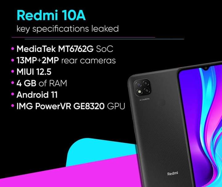 Redmi 10A specifications appear on Geekbench, FCC: dual cameras, MediaTek  chipset, and more. - Tech - Xiaomi Community - Xiaomi