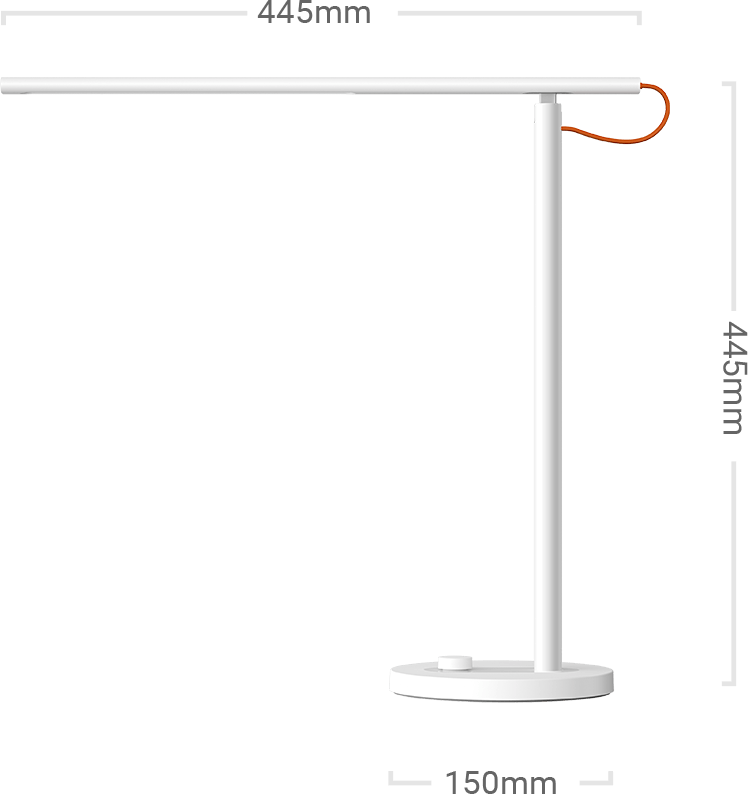 Xiaomi Lámpara De Sobremesa Mi Led 1S De 9W (4 Modos De Iluminación, Blanco  –