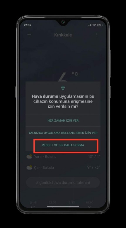 Hava Durumu Yanlis Konum Bilgisi Ipuclari Ve Puf Noktalari Xiaomi Community Xiaomi