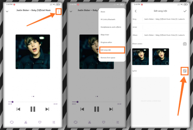 How To Add Lyrics In Miui 12 Music Player