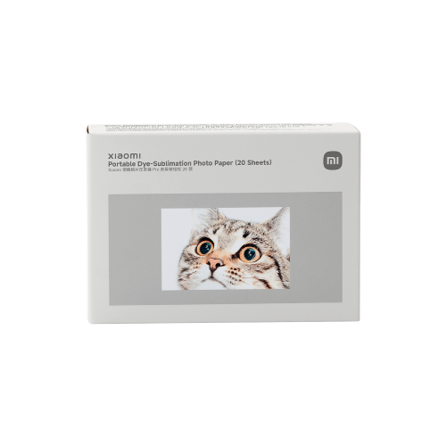 Xiaomi Portable Dye-Sublimation Photo Paper (20 Sheets)