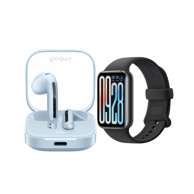 (Paket) Xiaomi Smart Band 9 Pro+Redmi Buds 6 Active