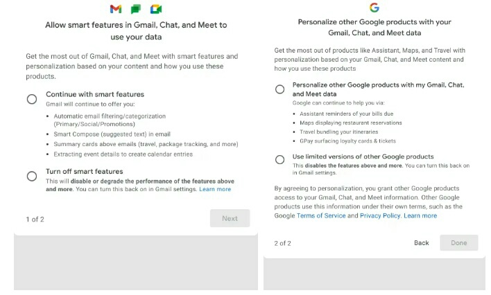New Gmail Setting Controls Whether Emails Are Used To 'Personalize' Your  Google Apps. - Tech - Xiaomi Community - Xiaomi