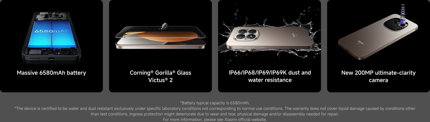 The image highlights the features of a smartphone, including:

- A 6.77" 120Hz Flow AMOLED display with 3200 nits brightness for eye care.
- A sleek 7.35mm 3D-curved design with high-durability glass.
- Snapdragon 6 Gen 3 processor, an advanced 4nm 5G chip.
- A 50MP AI dual camera system with a Light Fusion sensor for 4K video recording.
- Support for 45W turbo charging and a 5520mAh battery.