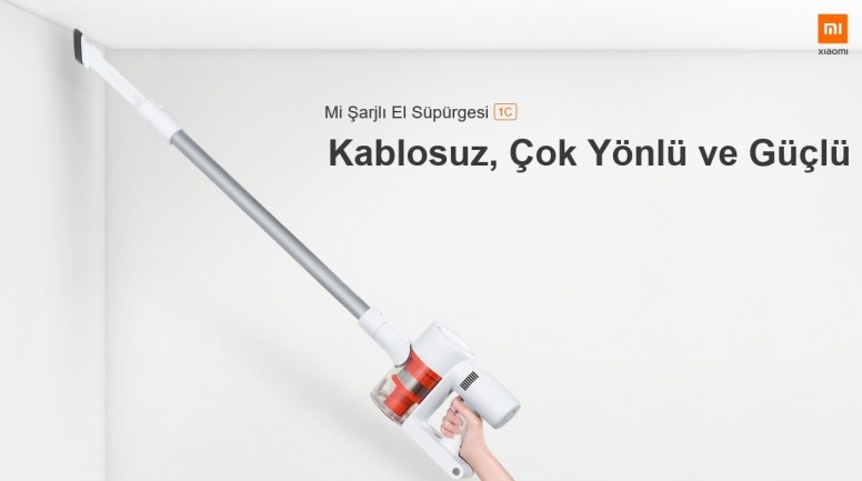Mi Handheld Vacuum Cleaner 1C Kablosuz Şarjlı Süpürge Türkiye'de Satışta