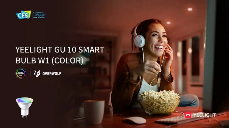 Yeelight-GU10-Smart-Bulb-W1-ces-2021.jpg Yeelight GU10 W1 et Bulb W3, les 2 derniers produits Chroma RGB / OverWolf