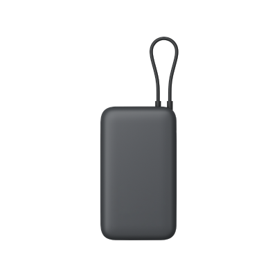 Xiaomi Power Bank 20000mAh (Integrated Cable) Dark Grey 20000mAh