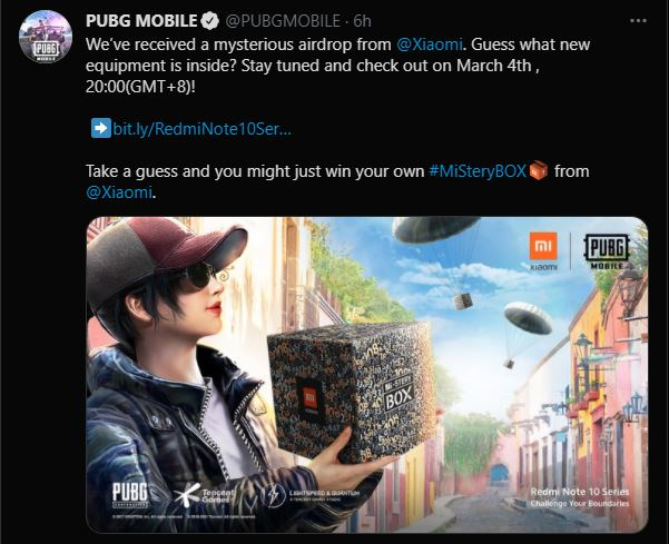 Capture.JPG Xiaomi signe avec Tencent Games et PUBG Mobile pour le RN10 Séries