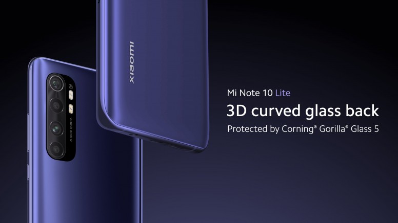 Mi Note 10 Série : Le nouveau Mi Note 10 Lite arrive et il est costaud !