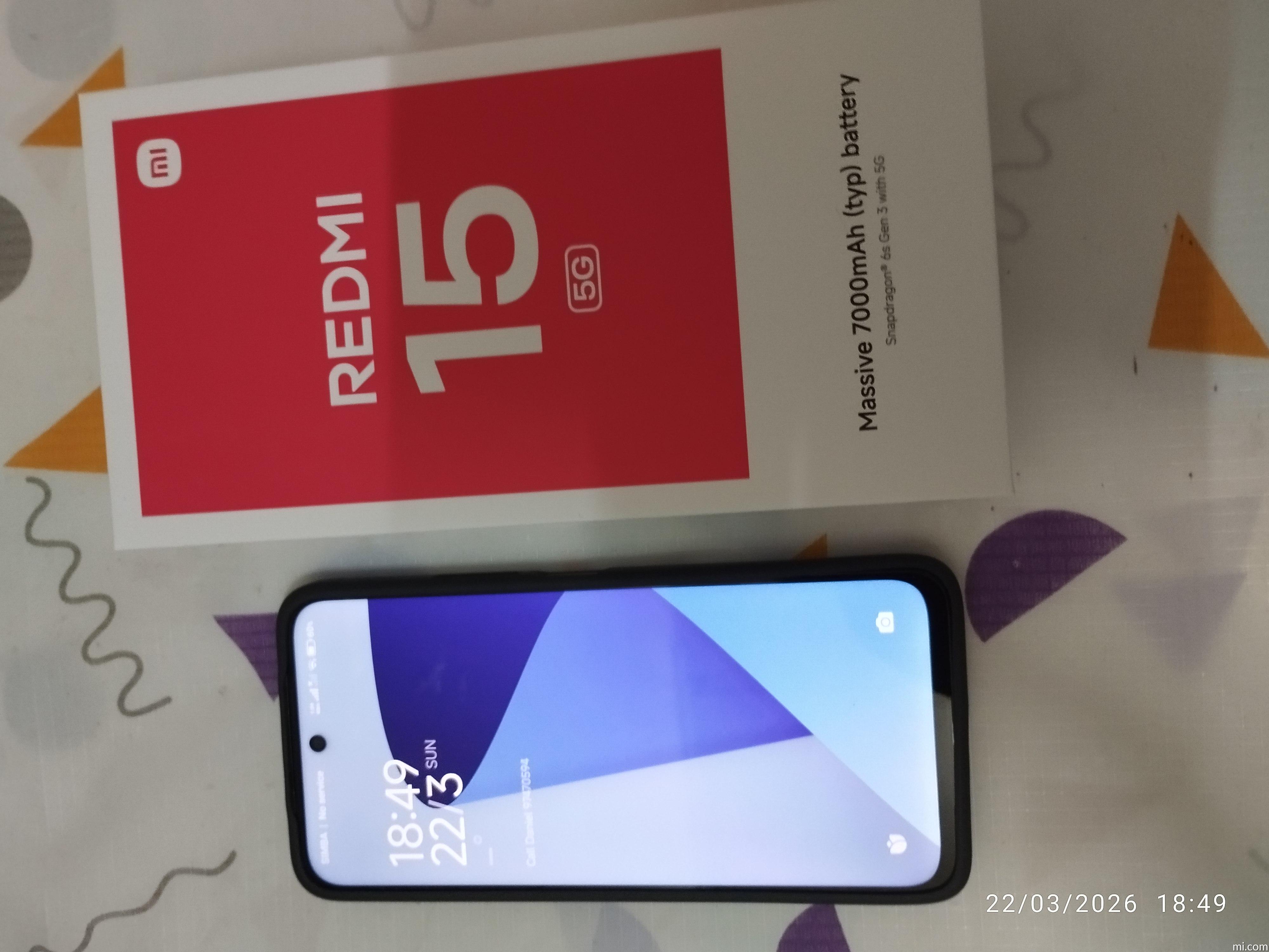 Redmi 15 5G Specs | Xiaomi SG - Xiaomi Singapore