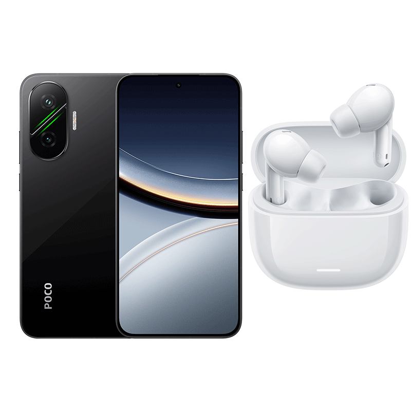 POCO F7 12 GB + 512 GB & REDMI Buds 6 Lite