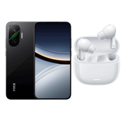 POCO F7 12 GB + 512 GB & REDMI Buds 6 Lite