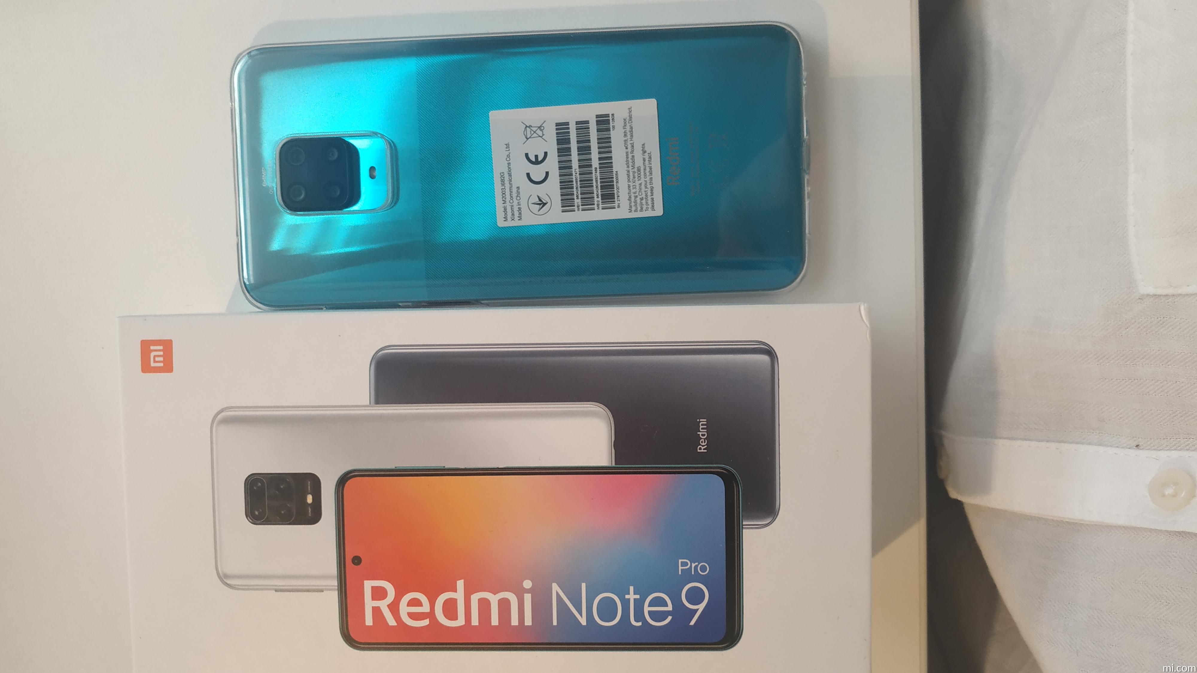 Xiaomi Redmi Note 9 Pro (64 Mpx) Dual SIM 128 GB gris interestelar 6 GB RAM