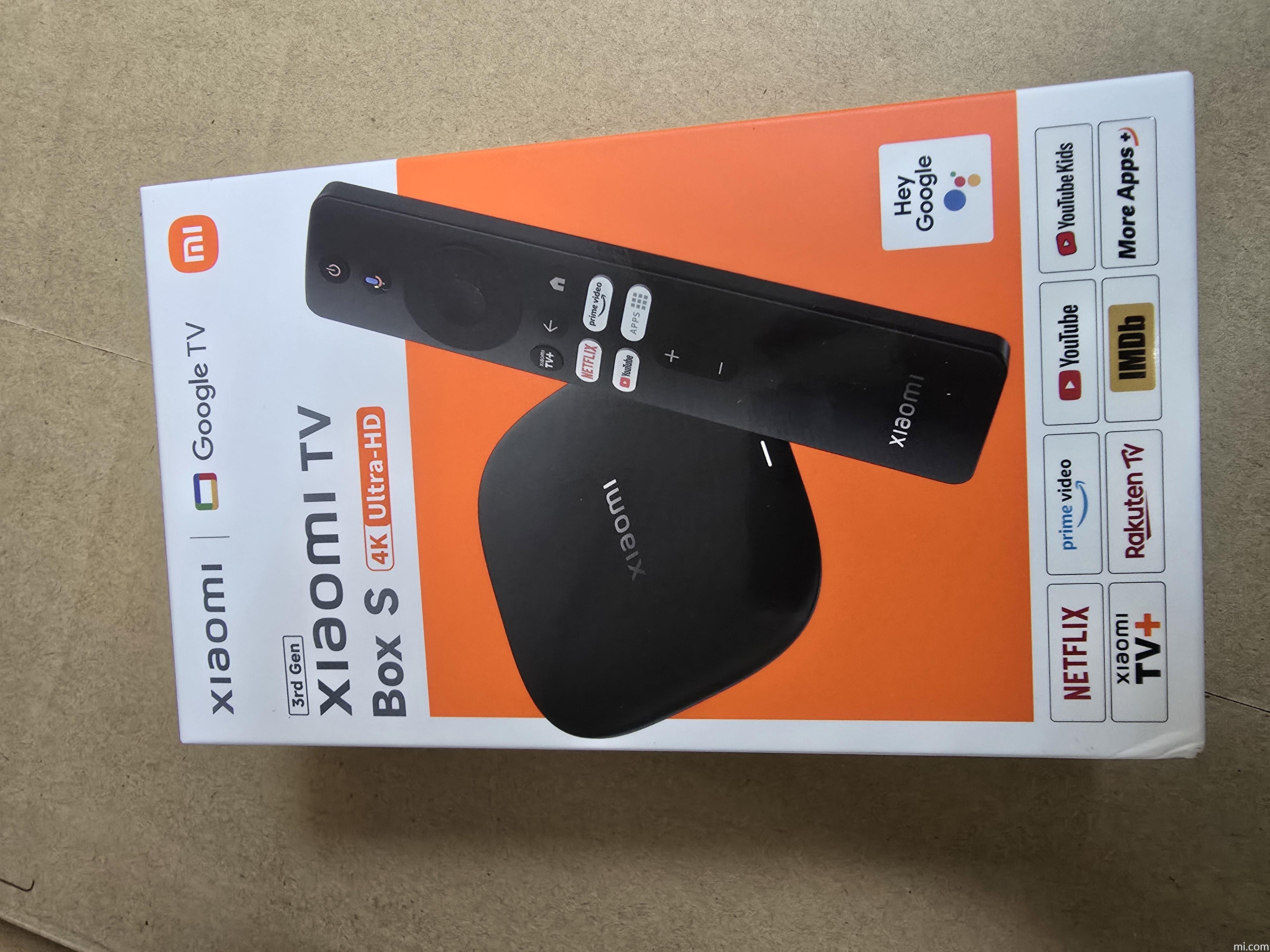 Xiaomi 電視盒子S (3代) 規格- 小米香港
