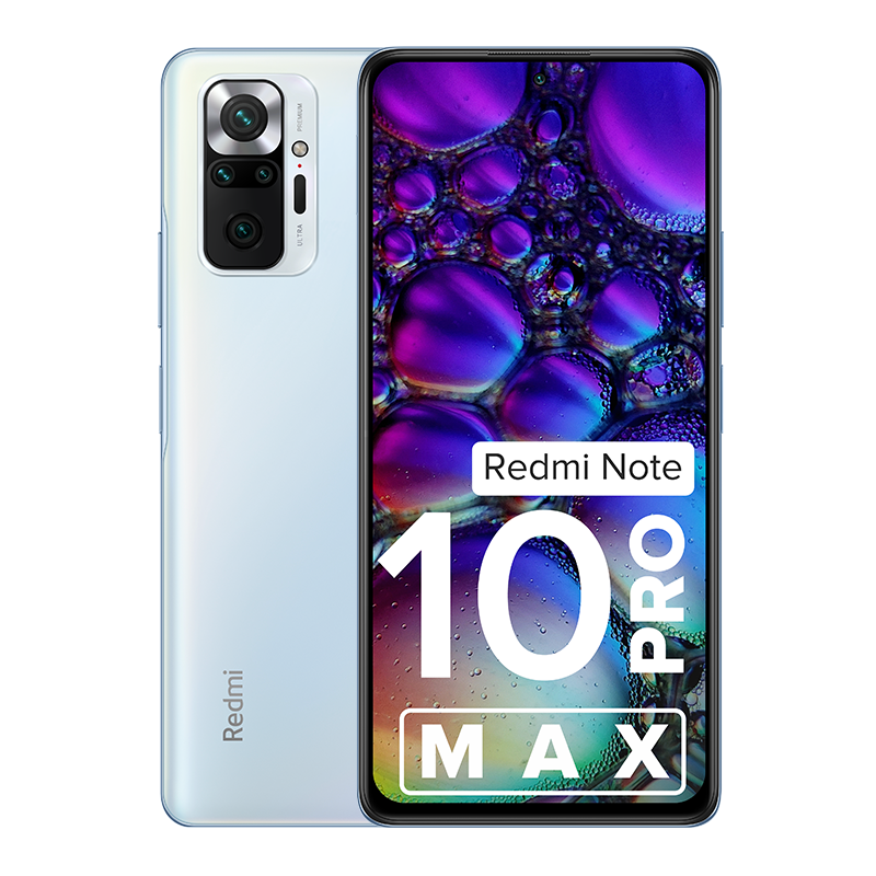 Redmi Note 10 Pro Max -@₹19,999 | 108 MP Quad Camera - Mi India