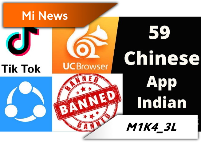 Le Gouvernement Indien fait la chasse aux Apps Chinoises, la réponse de Xiaomi