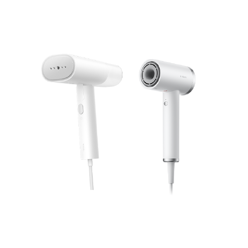 (Paket) Xiaomi High-speed Iconic Hair Dryer EU+Xiaomi Handheld Garment Steamer EU