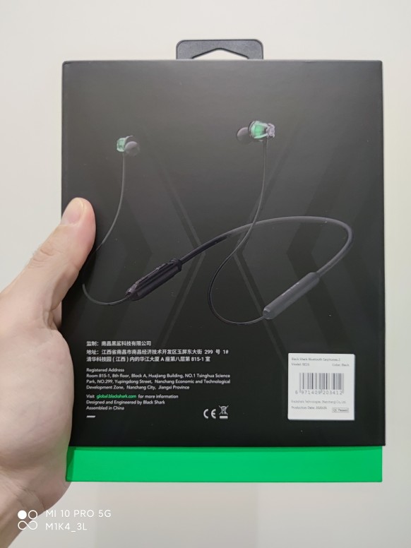 [Unboxing] Black Shark Earphones 2 : Les Ophidian Gaming RGB