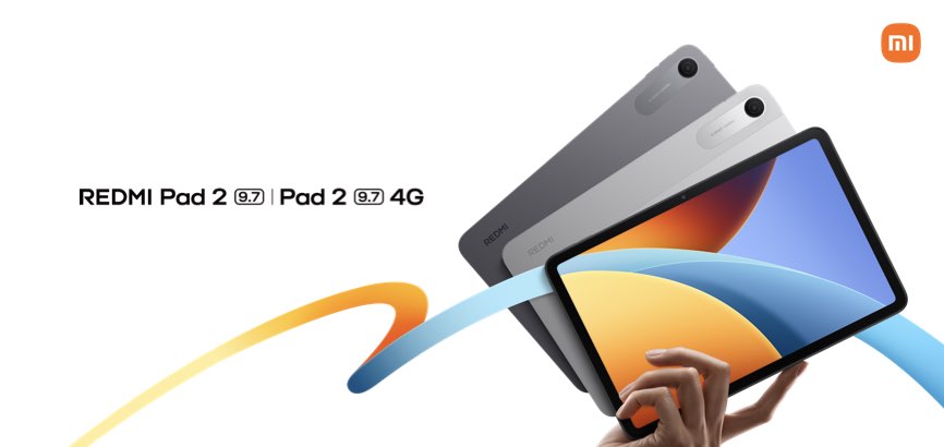 REDMI Pad 2 9.7 Series: Xiaomi adds a more compact tablet with 2K display, big battery and Snapdragon 6s