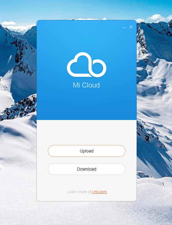 Xiaomi cloud