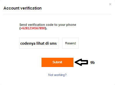 Send verification code перевод