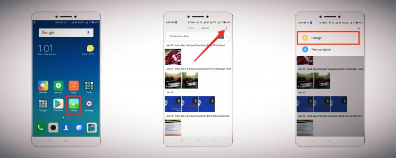 Как сделать фото коллажем на телефоне самсунг MIUI 9 Gallery Collage - Organise Your Pics In Style - Tips and Tricks - Mi Comm