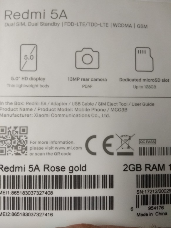 Redmi m2003j15sg