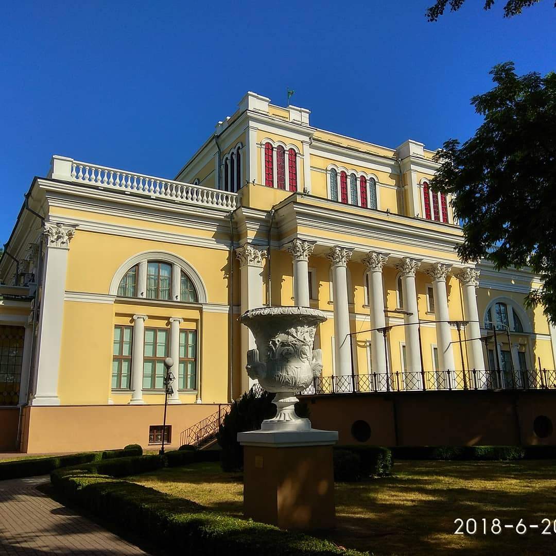 Дворец румянцевых и паскевичей в гомеле