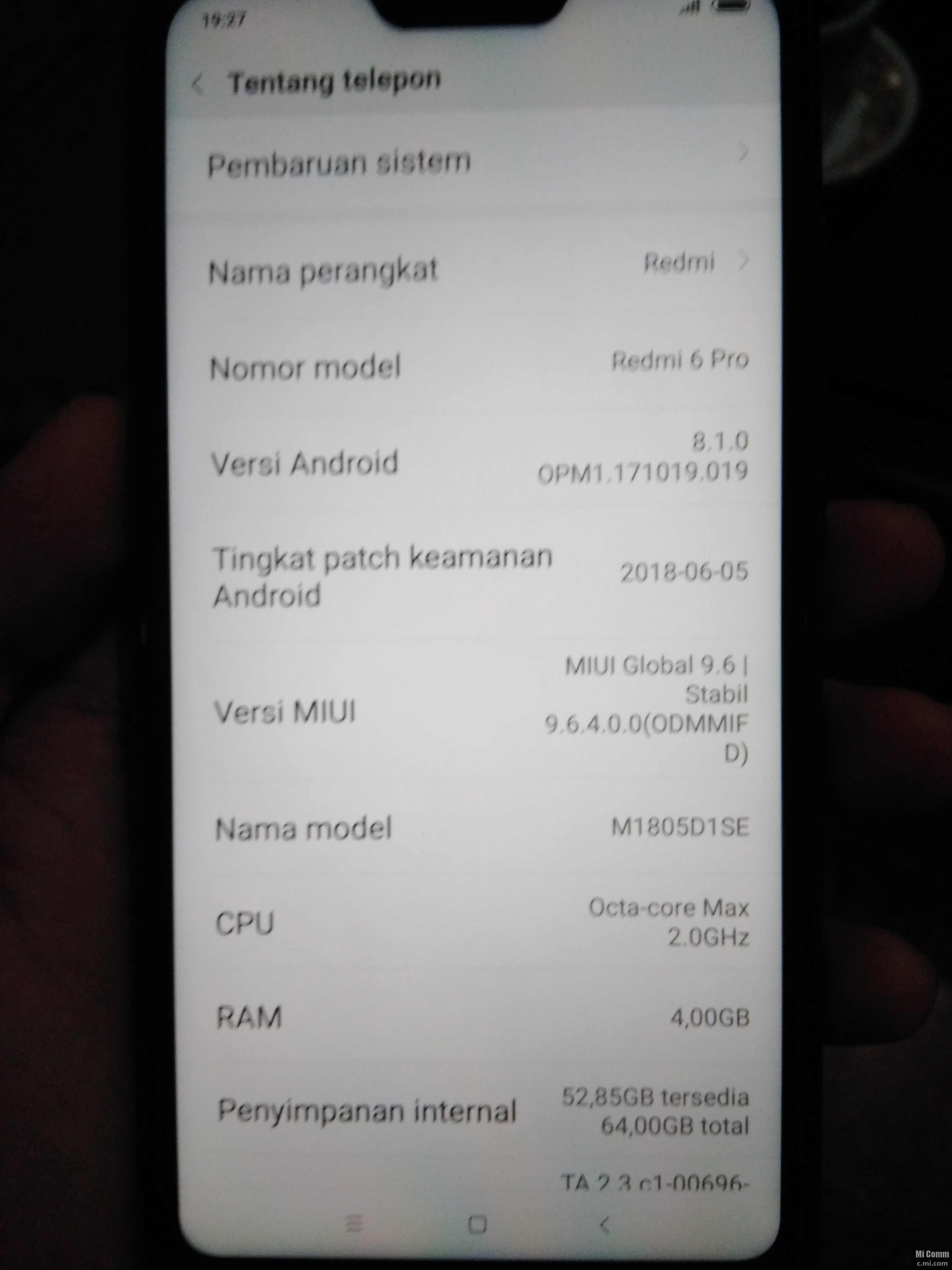 Xiaomi redmi pro global rom