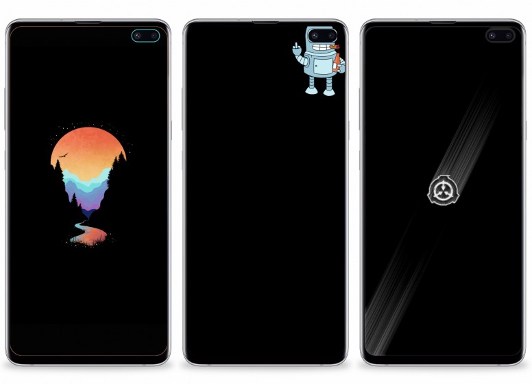 20 Of The Best Wallpapers People Have Created To Hide Camera Cutout In New  Samsung Phones | Bored Panda