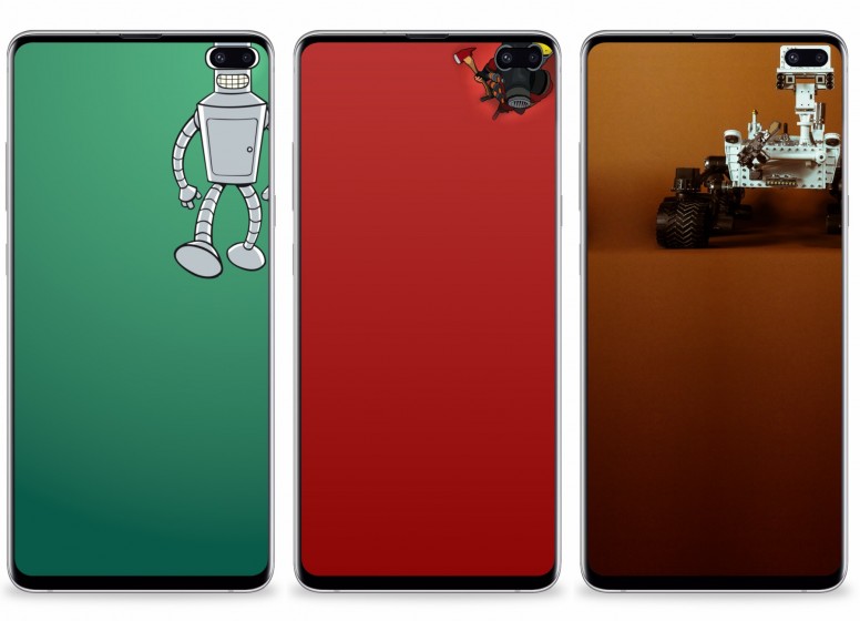 Cont. updated] Handpicked Samsung Galaxy S10 hole punch wallpapers -  PiunikaWeb
