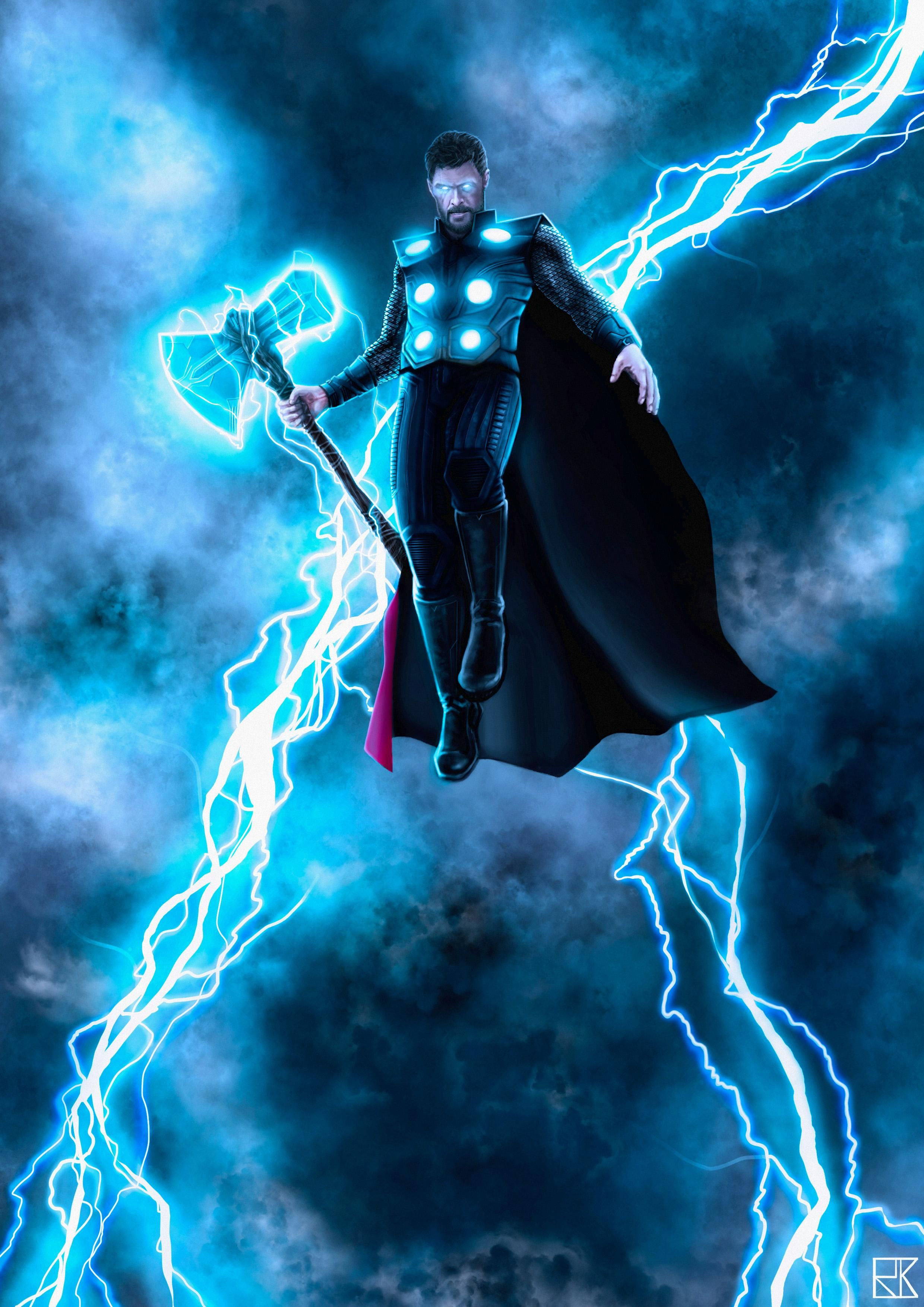 Thor In Avengers Endgame Wallpapers  Wallpaper Cave