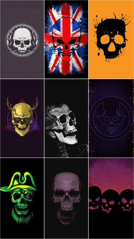 iPhone11papers.com | iPhone11 wallpaper | ag28-skull -candy-logo-dark-art-illust