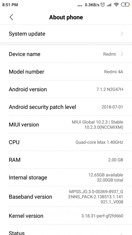 miui global 10.2 3