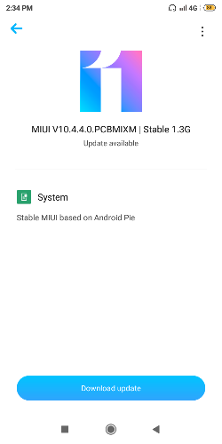 miui 10.4 4.0 redmi 6a